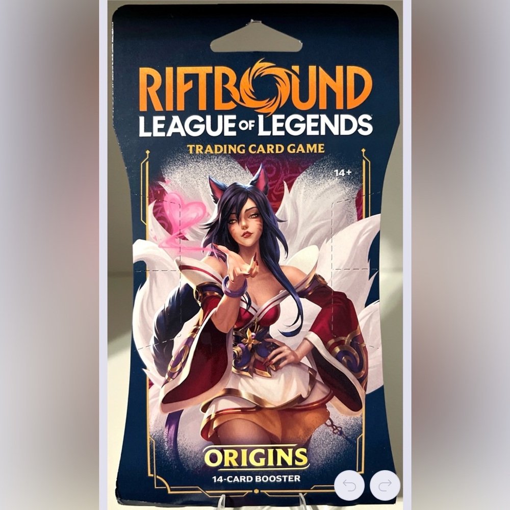 Rift bound / League Of Legends TCG: Origins (OGN) - AHRI - 1 Booster Pack